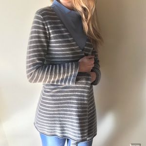 Garnett Hill 100% cashmere long sweater oversized